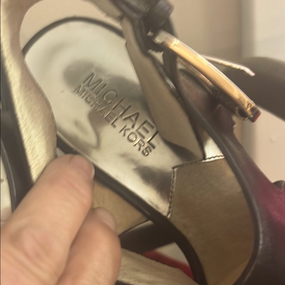 Michael Kors Josephine Wedge Elegant Design